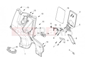 Central body I - Derbi Variant Sport 125 2017