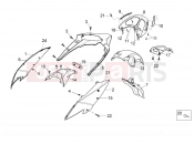 Rear body - Derbi Variant Sport 125 2017