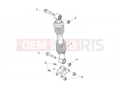 Rear shock absorber - Derbi Variant Sport 125 2017