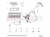 INDIAN CHIEFTAIN ELITE (R01) (N21TCEBB) ELECTRICAL | ELECTRICAL, WIRE HARNESS - N21TCEBB ALL OPTIONS (200982C)