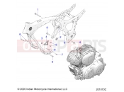 INDIAN 2021 ROADMASTER (R02) (N21TRABB) ENGINE » ENGINE, ENGINE MOUNTING - ALL OPTIONS (201073C)