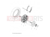 INDIAN 2021 SCOUT SIXTY ALL OPTIONS (R03) - N21MSA11/MSB11 WHEEL | WHEEL, FRONT - N21MSA11/MSB11 ALL OPTIONS (200020)