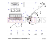 INDIAN 2022 CHIEFTAIN PREMIUM (R02) (N22TCABB) ELECTRICAL | ELECTRICAL, WIRE HARNESS - N22TCABB ALL OPTIONS (201383C)