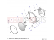 INDIAN CHIEFTAIN STANDARD 111 (R02) (N22TCBAA) ELECTRICAL | ELECTRICAL, HEADLIGHT - N22TCBAA ALL OPTIONS (200744C)