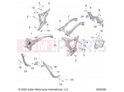 INDIAN CHIEFTAIN ELITE (R05) (N20TCEBB) CHASSIS | CHASSIS, FRAME ASM. - N20TCEBB ALL OPTIONS (200939C)