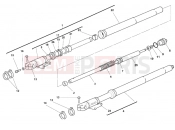 DUCATI Supersport 750 SS FRONT FORK » FRONT SUSPENSION