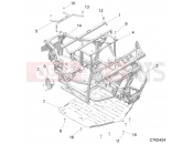 Polaris 2021 BRUTUS PRO XD 2000D (R02) (D21BBPD4B4) CHASSIS » CHASSIS, MAIN FRAME - (C700424)