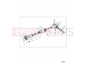 Polaris 2021 BRUTUS PRO XD 2000D (R02) (D21BBPD4B4) DRIVE TRAIN | DRIVE TRAIN, FRONT GEARCASE INTERNALS - D21BBPD4B4 (702587)
