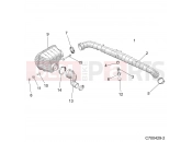Polaris 2021 BRUTUS PRO XD 2000D (R02) (D21BBPD4B4) ENGINE | ENGINE, AIR INTAKE, REAR - D21BBPD4B4 (C700429-2)