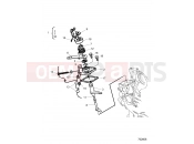 Polaris 2021 BRUTUS PRO XD 2000D (R02) (D21BBPD4B4) ENGINE | ENGINE, SPEED CONTROL PLATE - D21BBPD4B4 (702608)