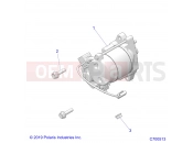 Polaris 2021 BRUTUS PRO XD 2000D (R02) (D21BBPD4B4) ENGINE » ENGINE, STARTER - (C700513)