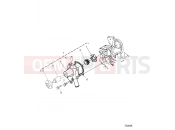 Polaris 2021 BRUTUS PRO XD 2000D (R02) (D21BBPD4B4) ENGINE | ENGINE, WATER PUMP - D21BBPD4B4 (702626)