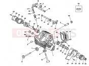 DUCATI Supersport 750 SS VERTICAL CYLINDER HEAD » VALVE DRIVE