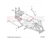CHASSIS | CHASSIS, MAIN FRAME - A23SVA85A3 (C101984) - Polaris SCRAMBLER 850 48 (R01) (A23SVA85A3) 2023