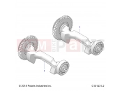 ENGINE | ENGINE, BALANCE SHAFT - A23SVA85A3 (C101431-2) - Polaris SCRAMBLER 850 48 (R01) (A23SVA85A3) 2023