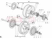 DUCATI Sporttouring ST2 WHEELS » FRONT WHEEL