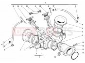 DUCATI Sporttouring ST2 THROTTLE BODY » INTAKE, CARBURETTOR