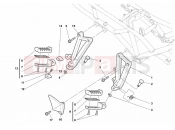 DUCATI Sporttouring ST4 FOOTRESTS, RIGHT » UNCLASSIFIED