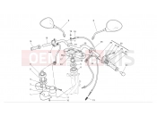 DUCATI Monster 620 HANDLEBAR AND CONTROLS