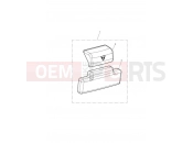 TRIUMPH Tiger 1200 Desert Top Box, Back Rest Kit
