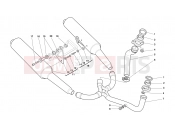 DUCATI Supersport 900 SS EXHAUST SYSTEM