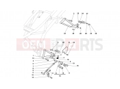 DUCATI Supersport 750 SS L.H. FOOT RESTS