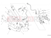 DUCATI Scrambler Icon EXHAUST PIPE ASSY