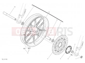 DUCATI Scrambler Icon FRONT WHEEL