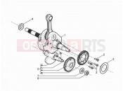gilera 2015 Fuoco 500 LT Crankshaft