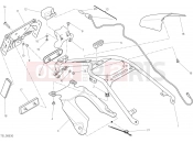 DUCATI Scrambler Sixty2 PLATE HOLDER