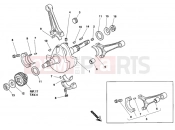 DUCATI 2001 Superbike 748 CRANKSHAFT » ENGINE CASE
