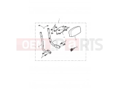 TRIUMPH THUNDERBIRD Passenger Backrest Kit, Mk 3