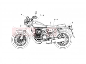MOTOGUZZI V9 Bobber 850 SE Decal