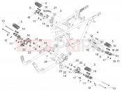 MOTOGUZZI V9 Bobber 850 SE Foot rests