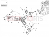 MOTOGUZZI V9 Bobber 850 SE Throttle body