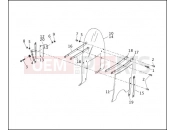 Harley-Davidson 1991 SIDECAR FLHTC SIDECAR  - SIDECAR FOR FLHTC WINDSHIELD - FLHS & FLSTC