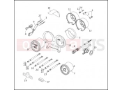 Harley-Davidson 1991 SIDECAR FLHTC SIDECAR  - SIDECAR FOR FLHTC INSTRUMENTS & INDICATOR LAMPS - FXRP