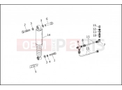 Harley-Davidson 1991 SIDECAR FLHTC SIDECAR  - SIDECAR FOR FLHTC SHOCK ABSORBERS - FLHTP