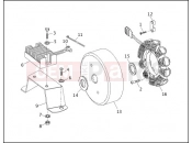HARLEY-DAVIDSON ELECTRA GLIDE CLASSIC  - FLHTC ALTERNATOR & REGULATOR