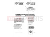Harley-Davidson 2023 TOURING TOURING ROAD GLIDE  - FLTRX LABELS (2 OF 2)