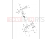 Harley-Davidson 2021 SOFTAIL SOFTAIL SLIM  - FLSL FORK BRACKETS, FRONT - FLFBS