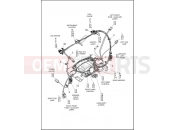Harley-Davidson 2021 TOURING TOURING ELECTRA GLIDE STANDARD  - FLHT WIRING HARNESS, FAIRING - FLHTK