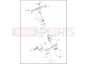 Harley-Davidson 2021 TOURING TOURING REVIVAL  - FLH FORK BRACKETS, FRONT