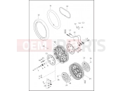Harley-Davidson 2021 TOURING TOURING REVIVAL  - FLH WHEELS, FRONT (2 OF 2)