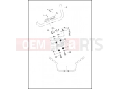 Harley-Davidson 2020 CVO/CUSTOM CVO TRI GLIDE  - FLHTCUTGSE HANDLEBAR