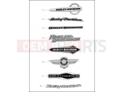 Harley-Davidson 2020 SOFTAIL SOFTAIL HERITAGE CLASSIC  - FLHC FUEL TANK TRIM