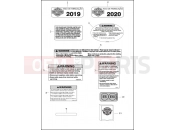 LABELS - Harley-Davidson TOURING STREET GLIDE - FLHX 2020