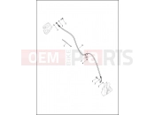 Harley-Davidson 2019 SOFTAIL SOFTAIL BREAKOUT  - FXBR BRAKE LINES, FRONT, NON-ABS - FLSL, FXBB, FXLR