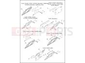 LICENSE PLATE BRACKETS - Harley-Davidson TOURING ELECTRA GLIDE ULTRA CLASSIC - FLHTCU 2018