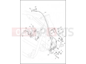 Harley-Davidson 2017 SOFTAIL FAT BOY S  - FLSTFBS BRAKE LINES, FRONT, ABS